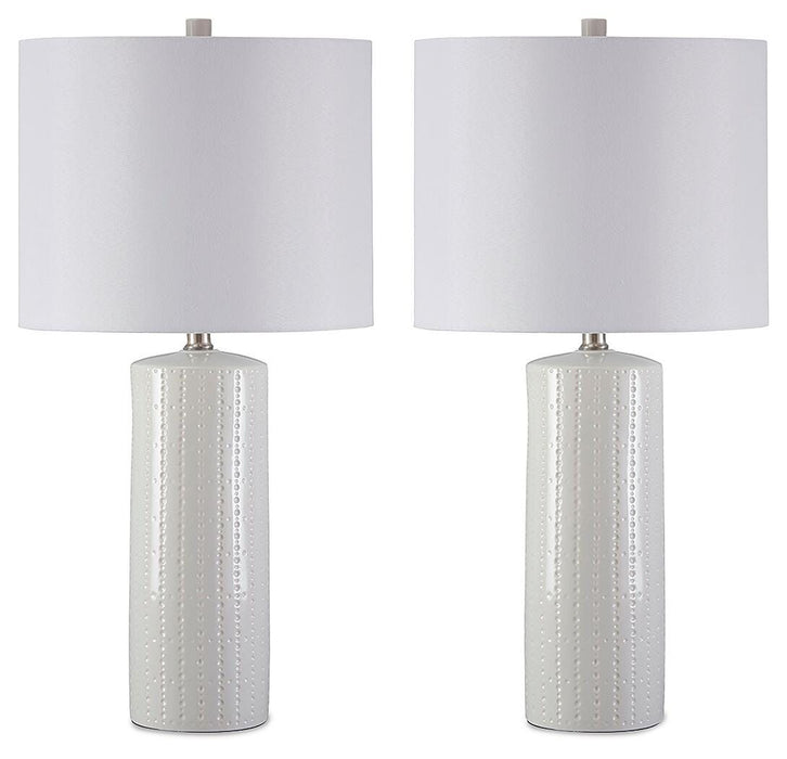 Ashley Express - Steuben Ceramic Table Lamp (2/CN)