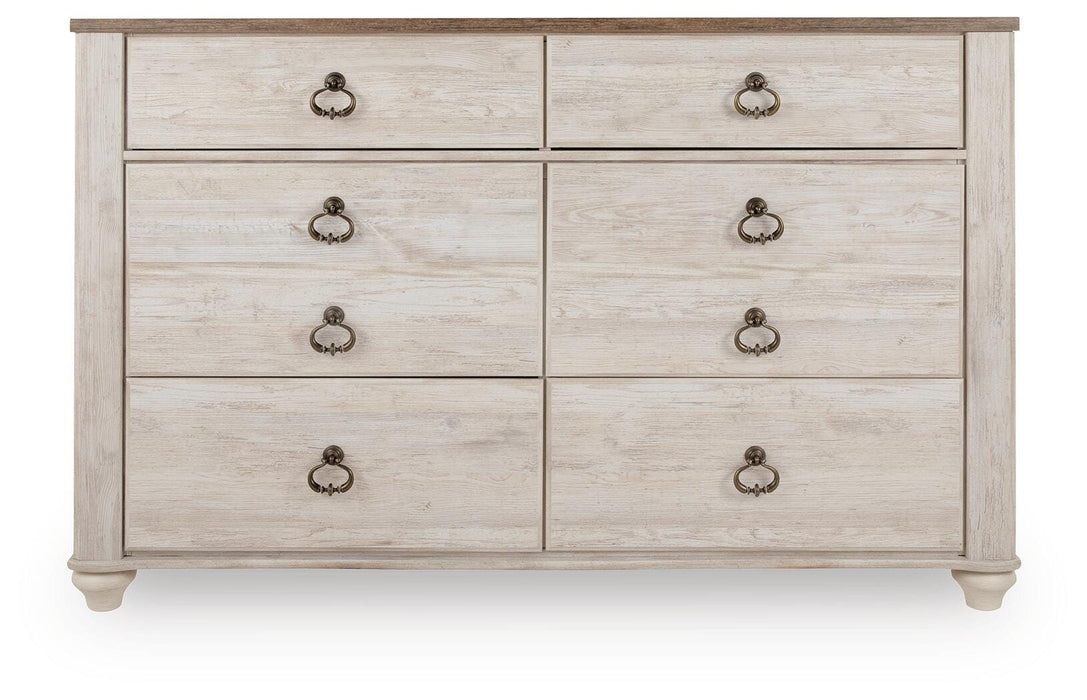 Willowton Six Drawer Dresser