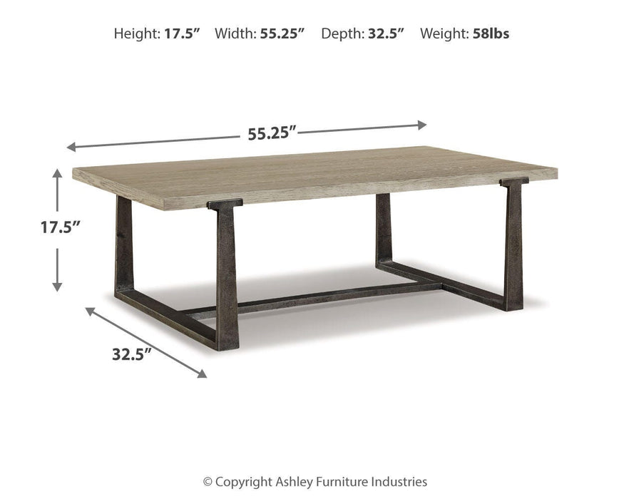 Ashley Express - Dalenville Rectangular Cocktail Table