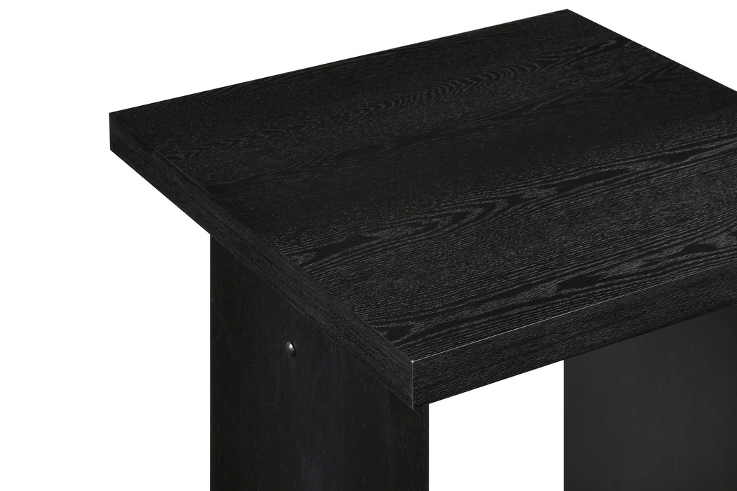 Decker 2-piece Coffee and End Table Set Black