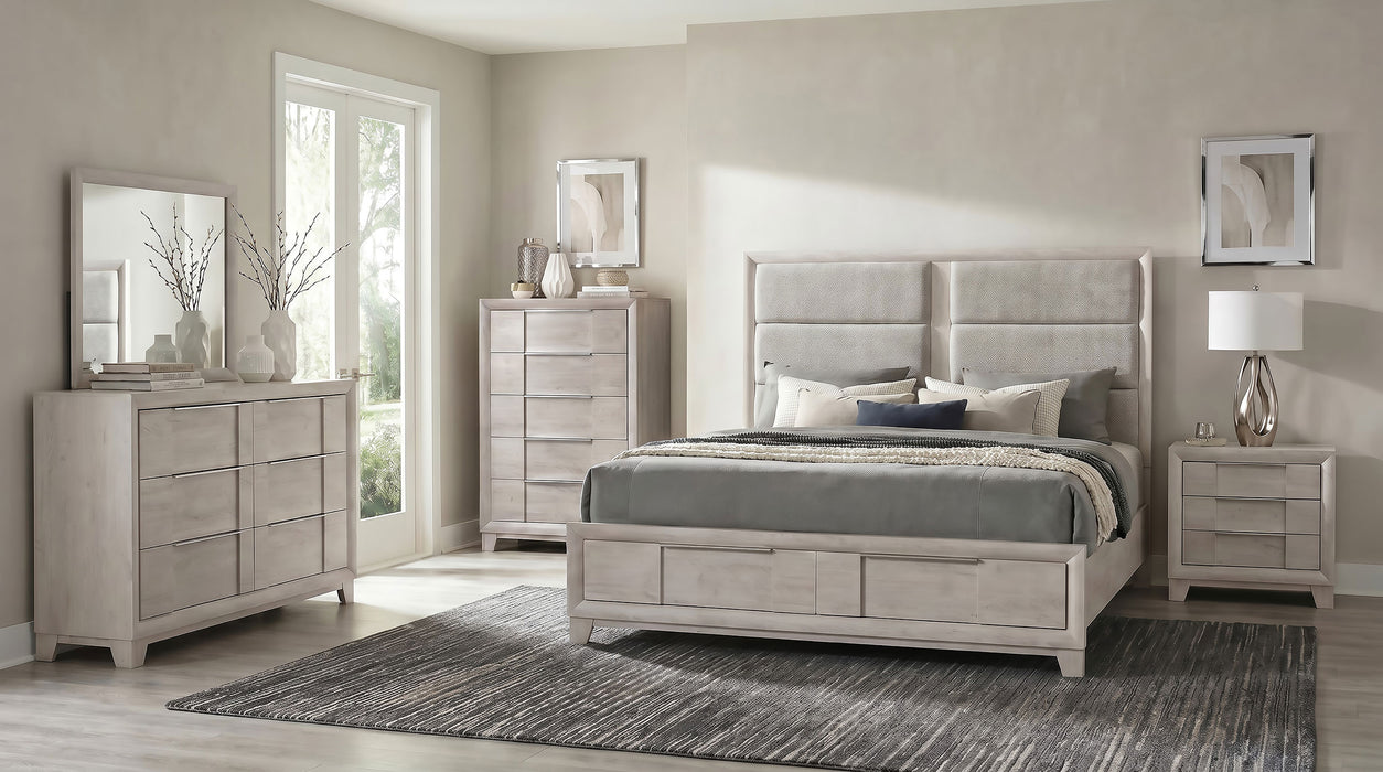 Farre Dresser Mirror Washed Grey