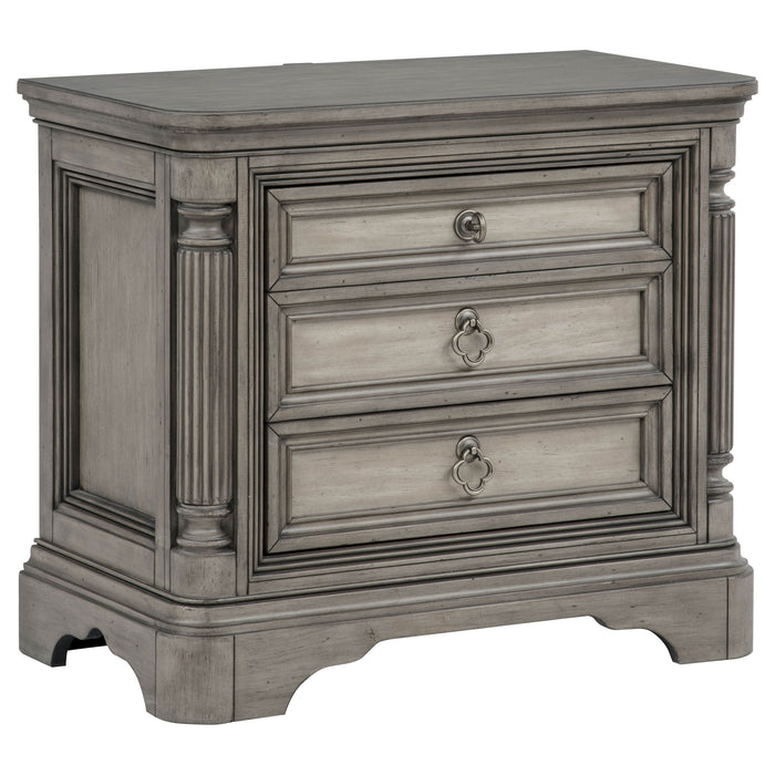 Cresswell 4-piece California King Bedroom Set Taupe