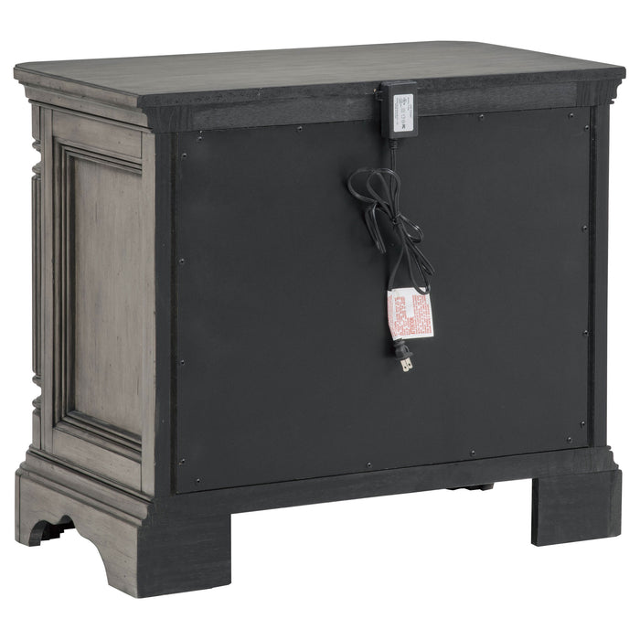 Cresswell 5-piece Queen Bedroom Set Weathered Taupe