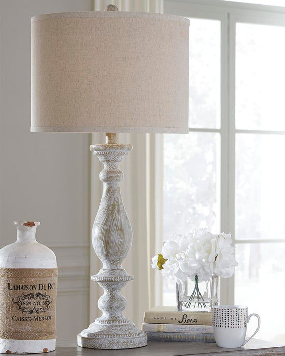 Ashley Express - Bernadate Poly Table Lamp (2/CN)