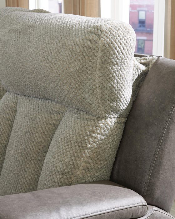Branthorpe PWR REC Sofa with ADJ Headrest