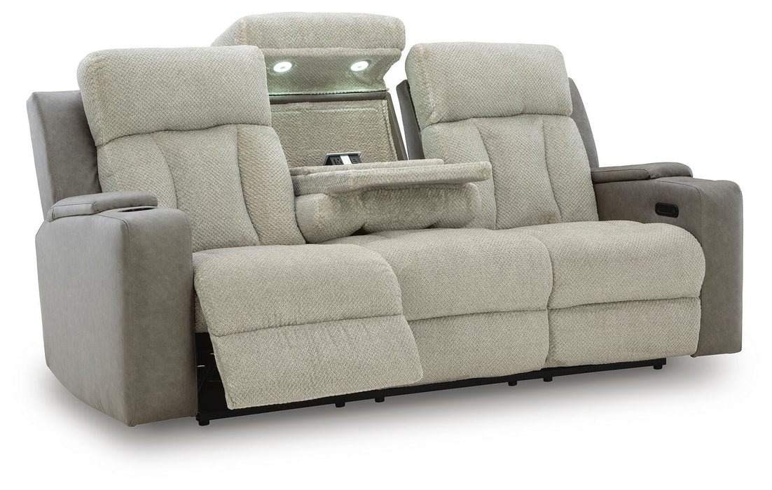 Branthorpe PWR REC Sofa with ADJ Headrest