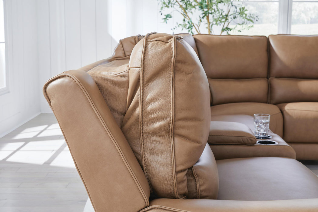 DeepWakes 6-Piece Power Reclining Sectional with Chaise