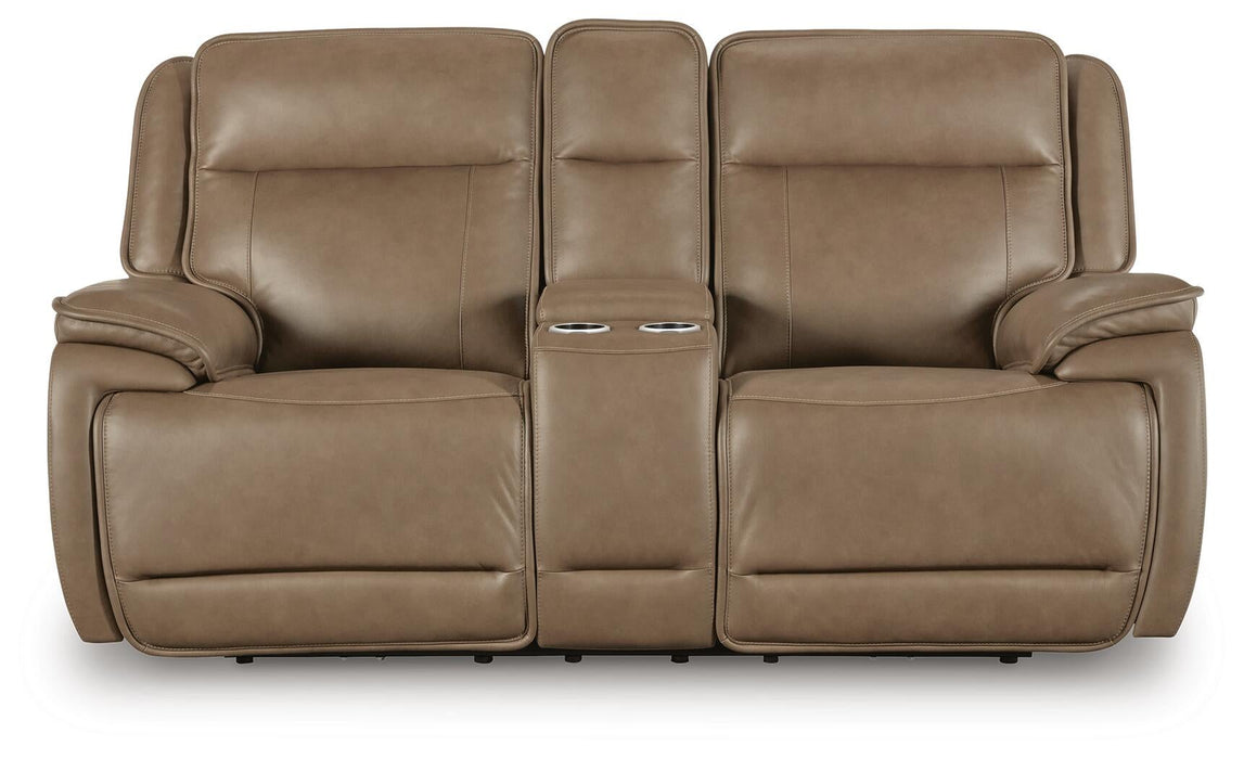Glencroft PWR REC Loveseat/CON/ADJ HDRST