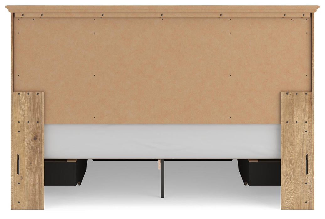 Makidern King Panel Storage Bed