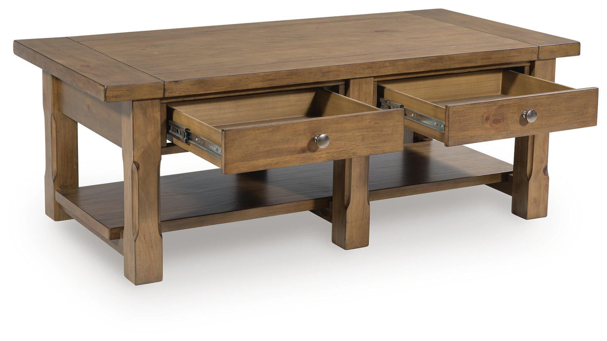 Ashley Express - Vandenmore Rectangular Cocktail Table