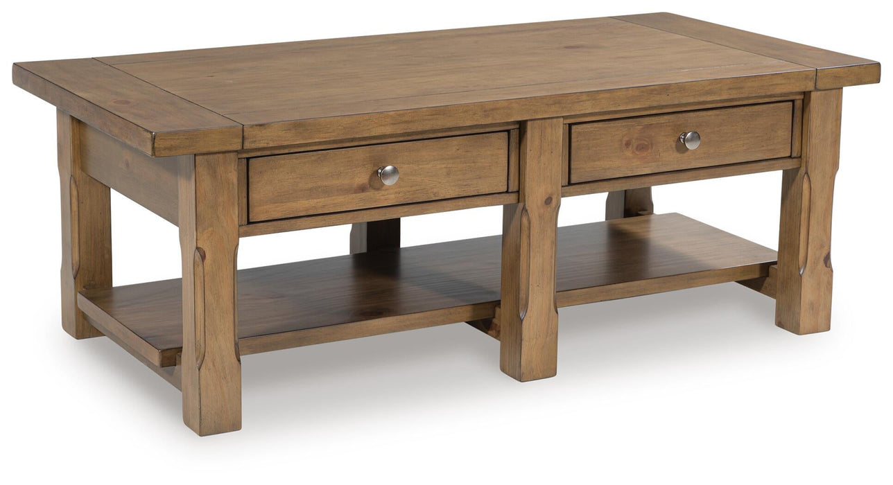 Ashley Express - Vandenmore Rectangular Cocktail Table