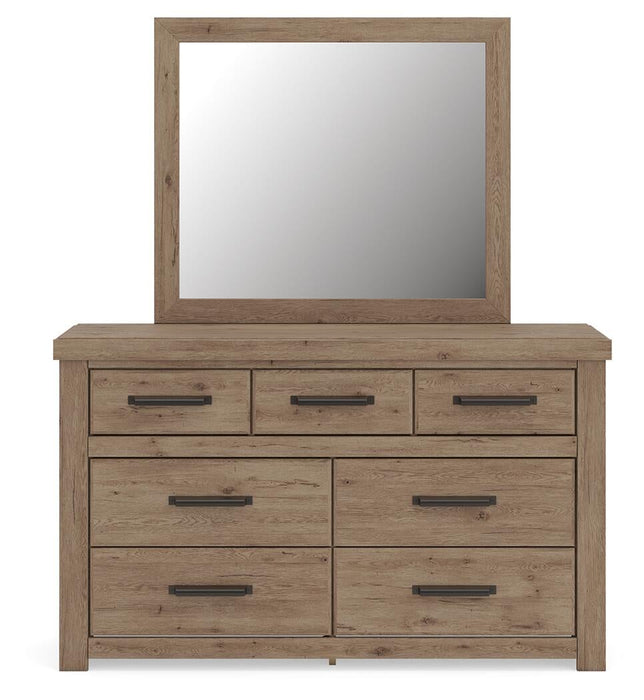 Oliandon Dresser and Mirror