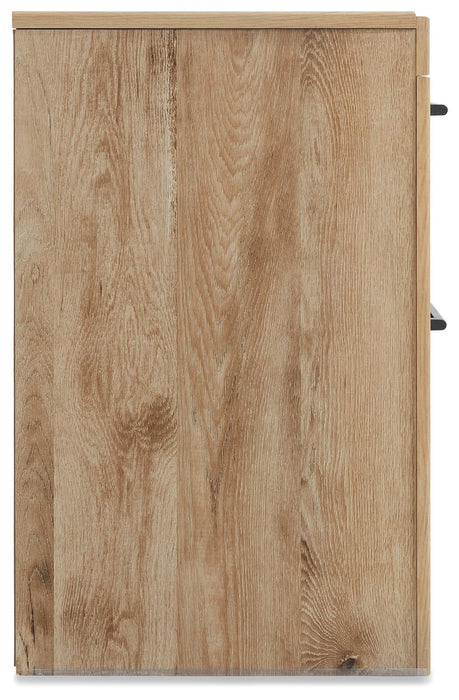 Hyanna Queen Panel Storage Bed with 2 Under Bed Storage Drawer, Dresser, Mirror, Chest and Nightstand