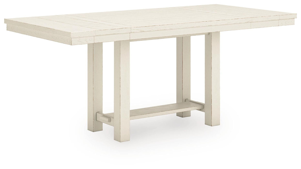Robbinsdale Counter Height Dining Table and 10 Barstools