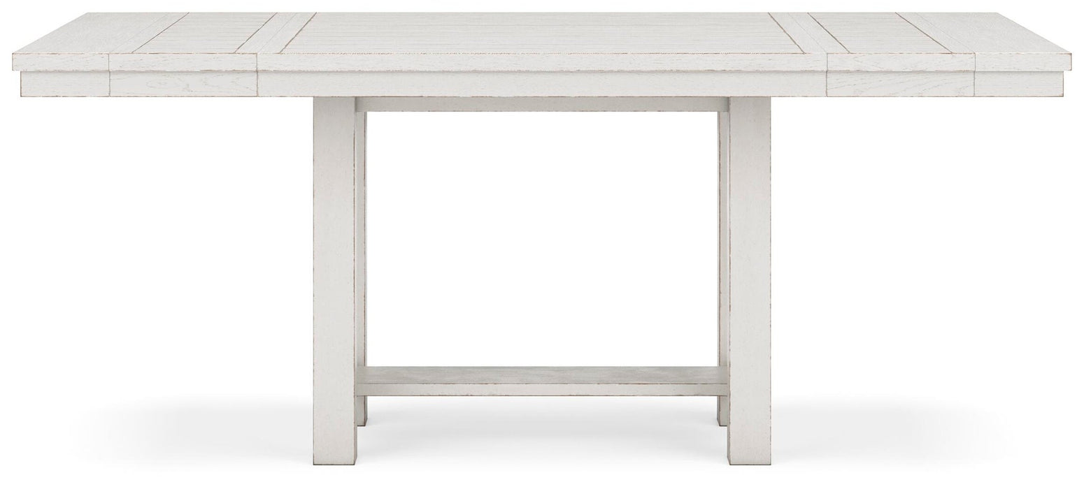 Robbinsdale Counter Height Dining Table and 10 Barstools
