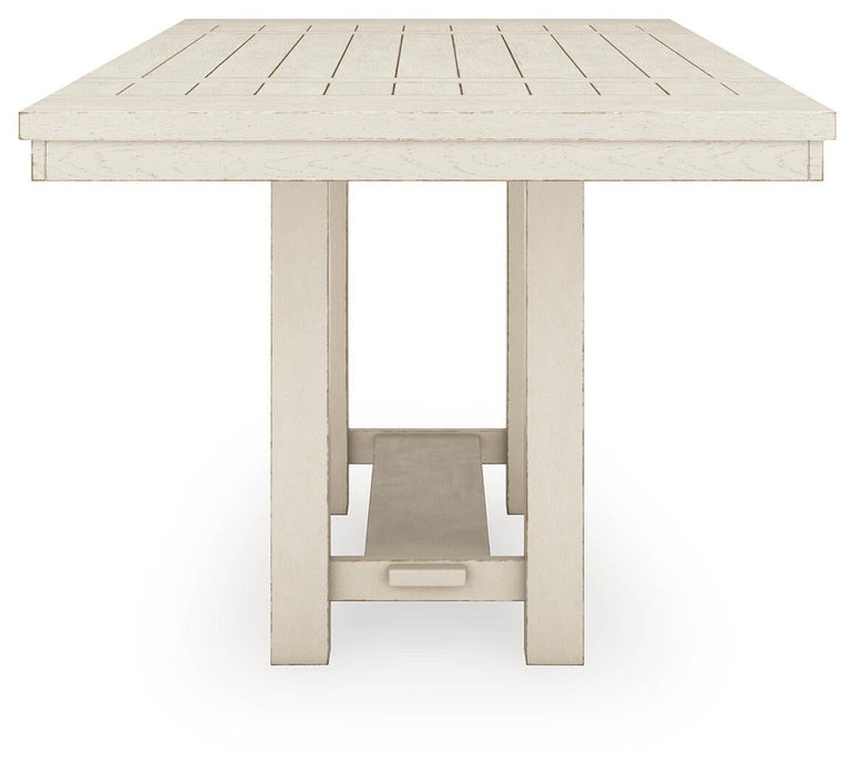 Robbinsdale Counter Height Dining Table and 8 Barstools