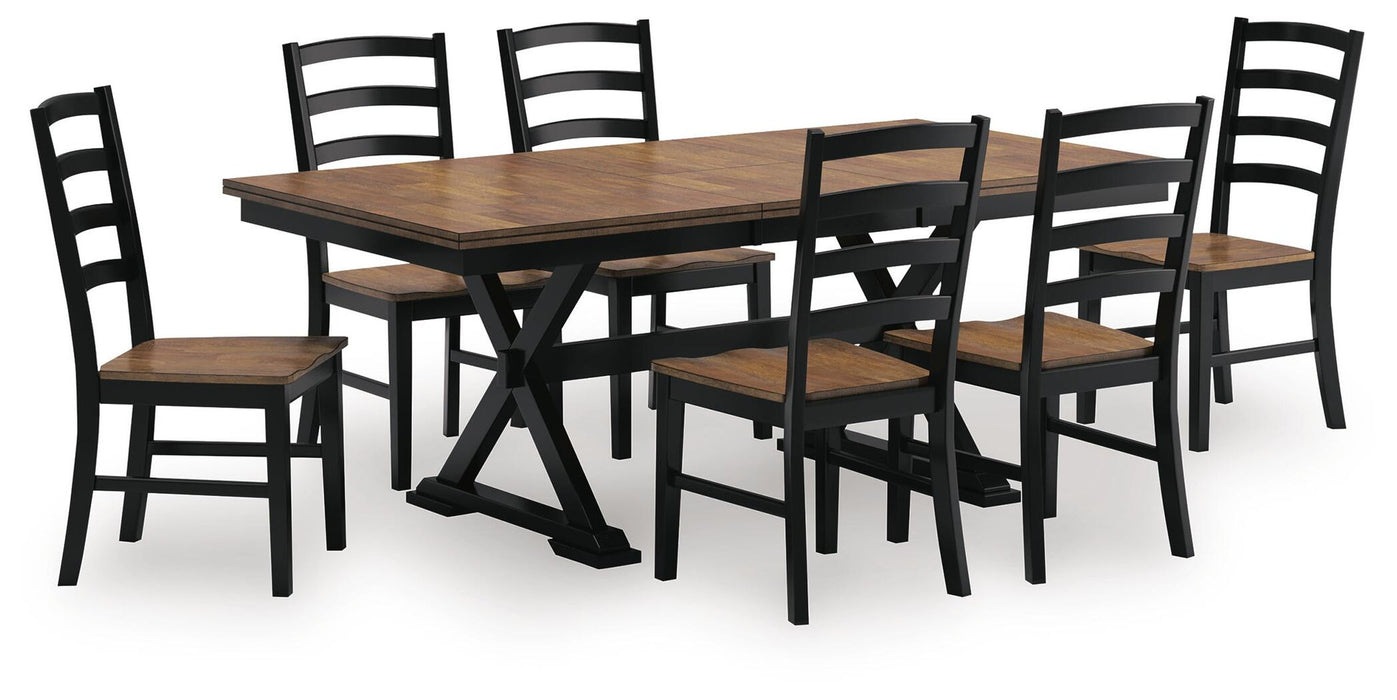 Wildenauer Dining Table and 6 Chairs