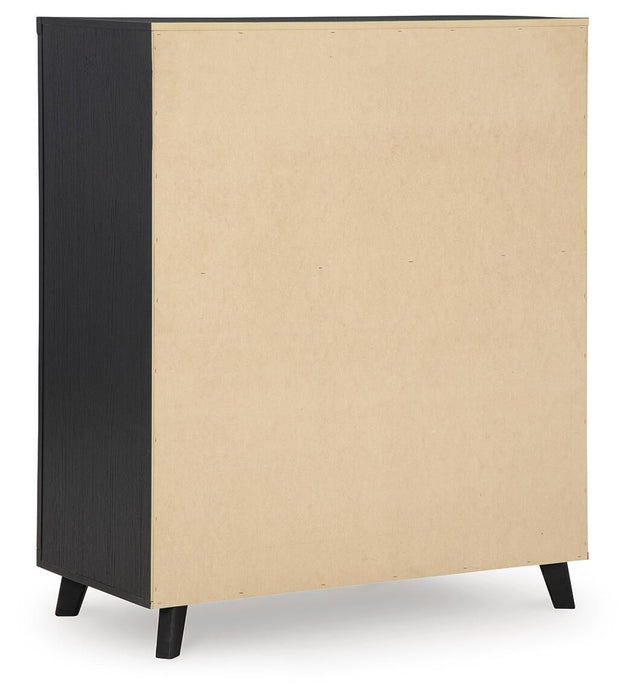 Danziar King Panel Headboard, Dresser, Mirror, Chest and Nightstand