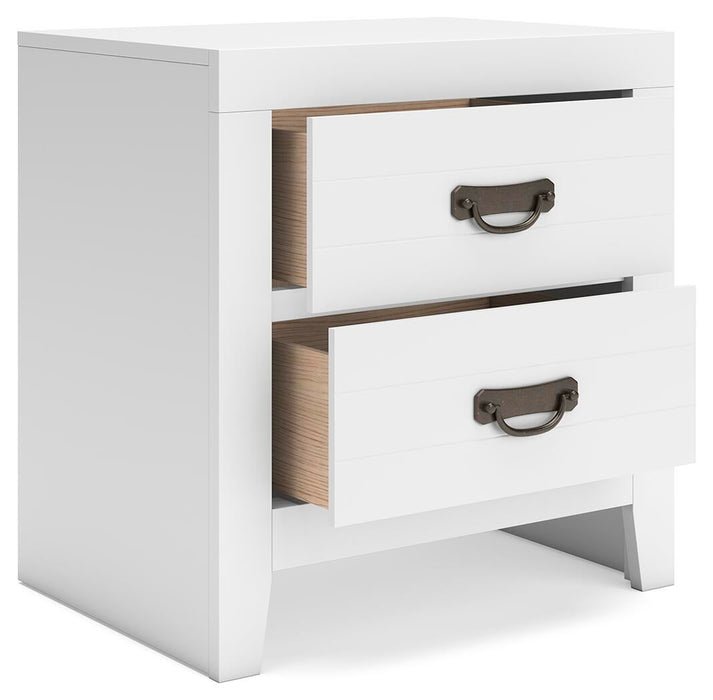 Binterglen Full Panel Bed, Dresser, Mirror, Chest and Nightstand