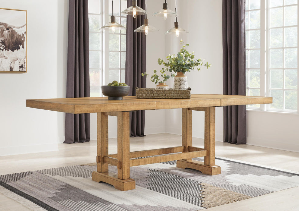 Havonplane Counter Height Dining Table and 8 Barstools