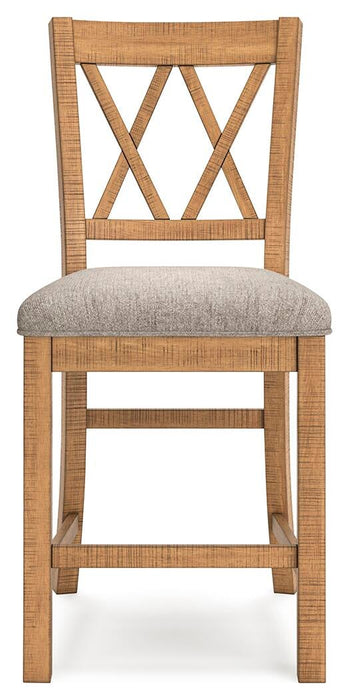 Havonplane Counter Height Dining Table and 6 Barstools