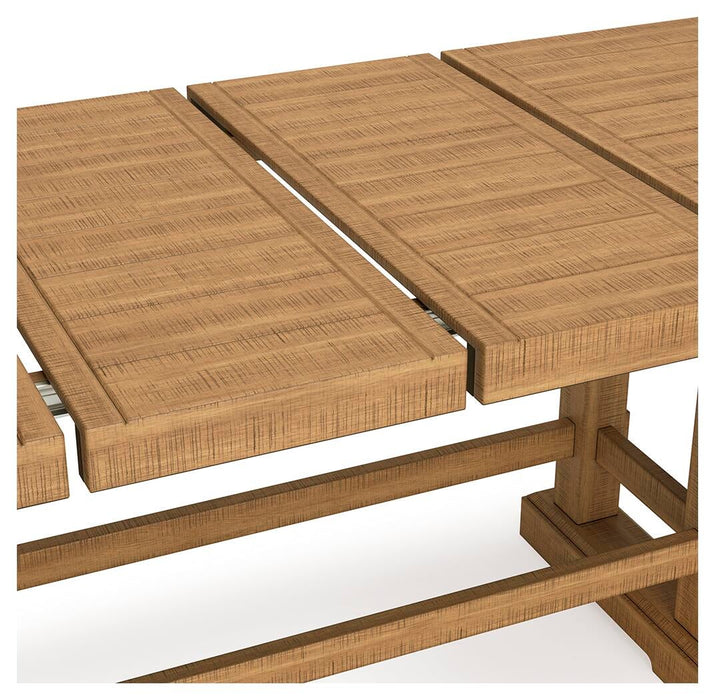 Havonplane Counter Height Dining Table and 6 Barstools