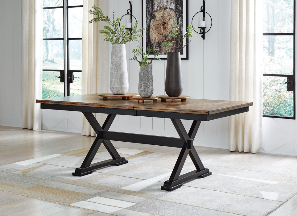 Wildenauer Dining Table and 4 Chairs