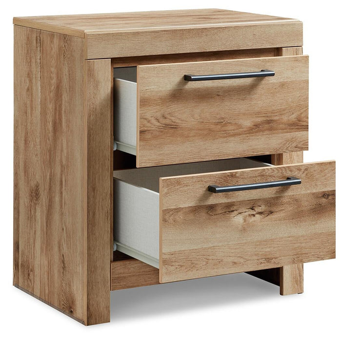 Hyanna Twin Panel Bed, Dresser, Mirror, Chest and Nightstand