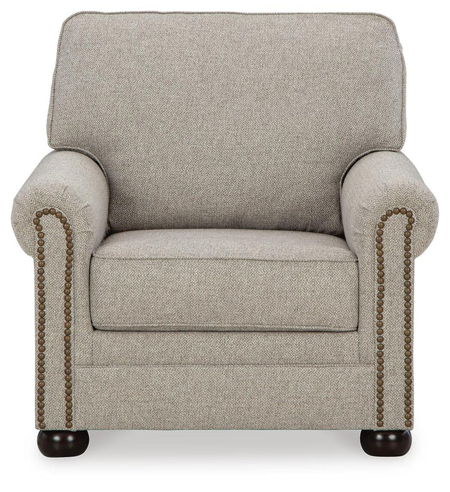 Gaelon Sofa, Loveseat, Chair and Ottoman