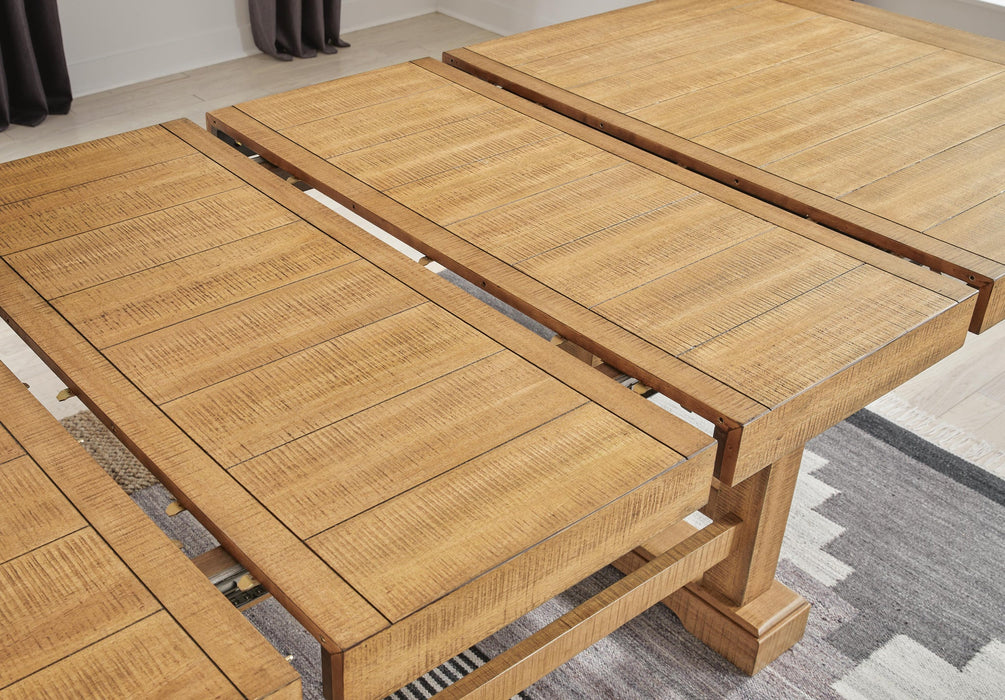 Havonplane Counter Height Dining Table and 4 Barstools
