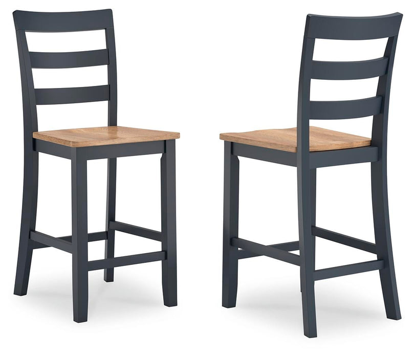 Ashley Express - Gesthaven Counter Height Dining Table and 2 Barstools