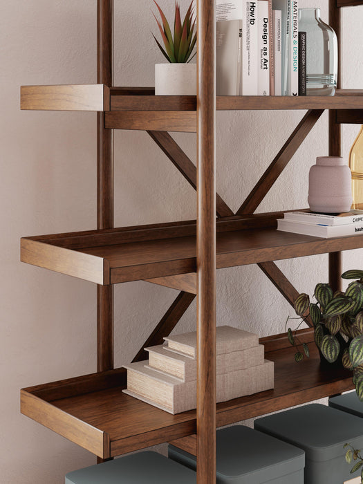 Ashley Express - Lyncott Home Office Desk with Chair and Storage