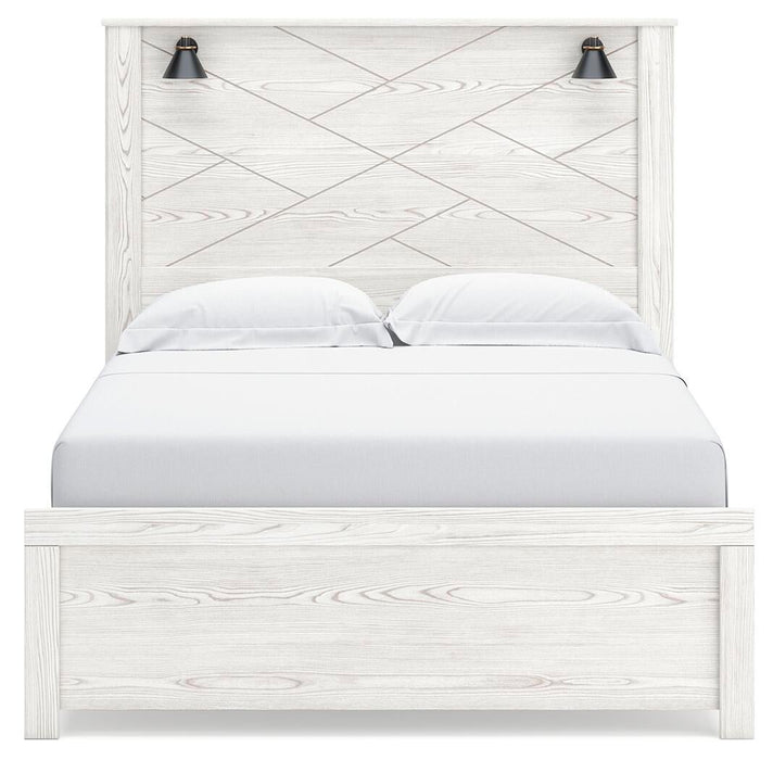 Gerridan Queen Panel Bed, Dresser, Mirror, Chest and Nightstand