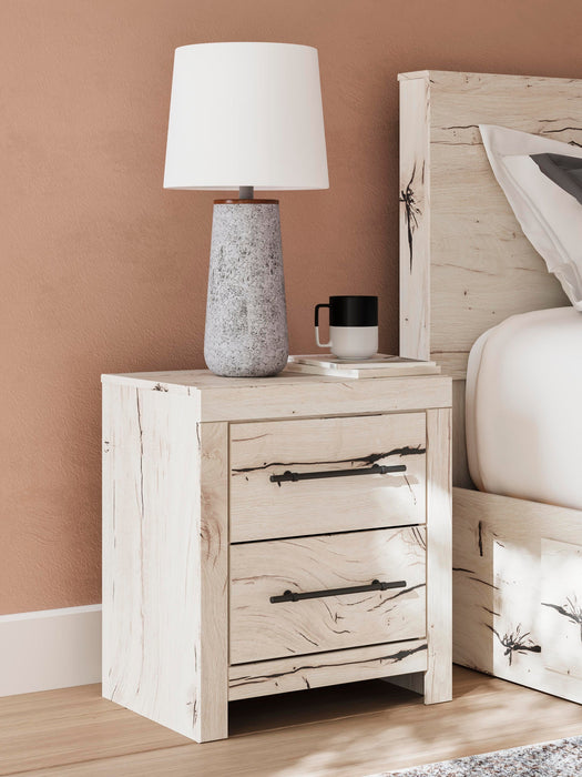 Lawroy Queen Panel Bed, Dresser, Mirror, Chest and Nightstand