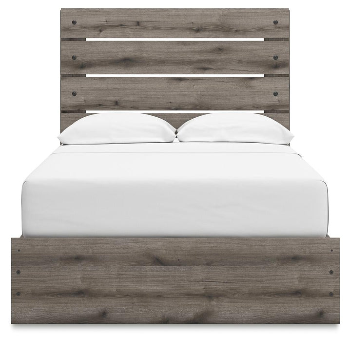 Urbanoore Full Panel Bed with Storage, Dresser, Mirror, Chest and Nightstand