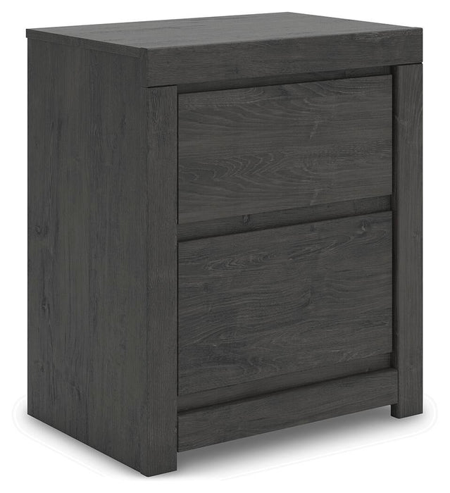 Parlayon Queen Panel Bed, Dresser, Mirror, Chest and Nightstand