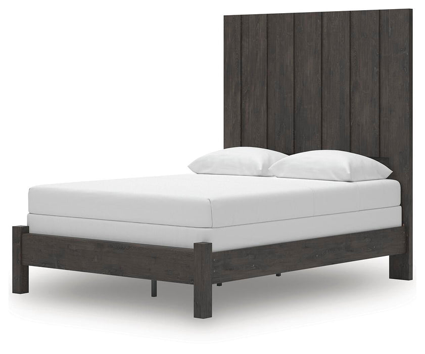 Parlayon Queen Panel Bed, Dresser, Mirror, Chest and Nightstand