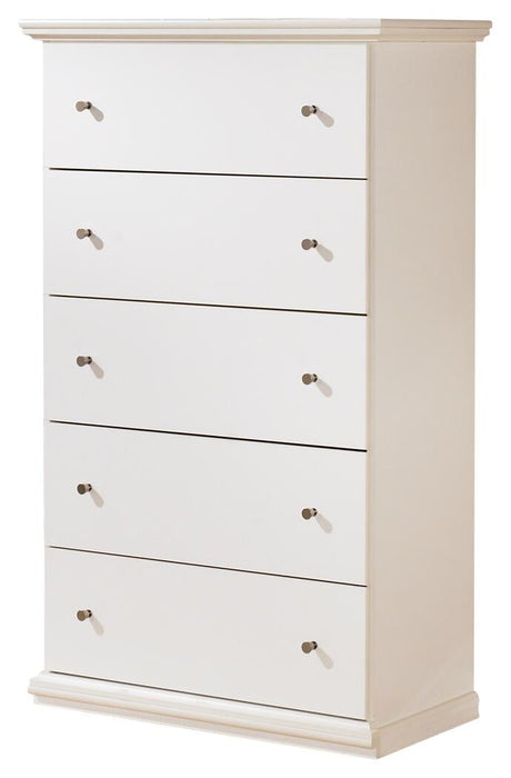 Bostwick Shoals King Panel Bed, Dresser, Mirror, Chest and Nightstand