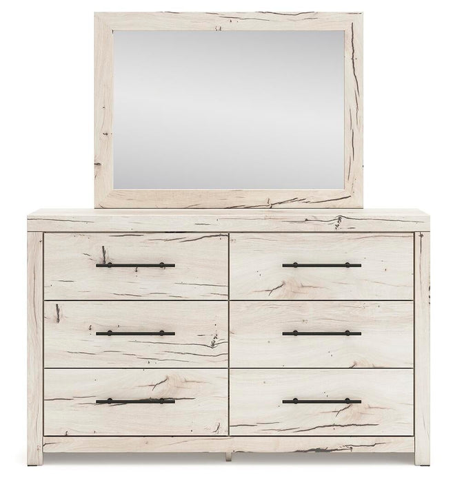 Lawroy King Panel Headboard, Dresser, Mirror, Chest and Nightstand