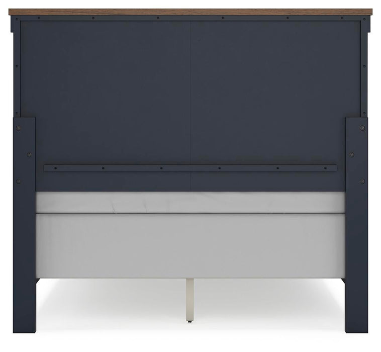 Landocken Full Panel Headboard, Dresser, Mirror and Nightstand