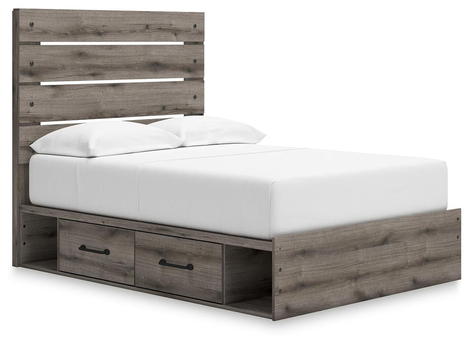 Urbanoore Full Panel Storage Bed, Dresser, Mirror, Chest and Nightstand