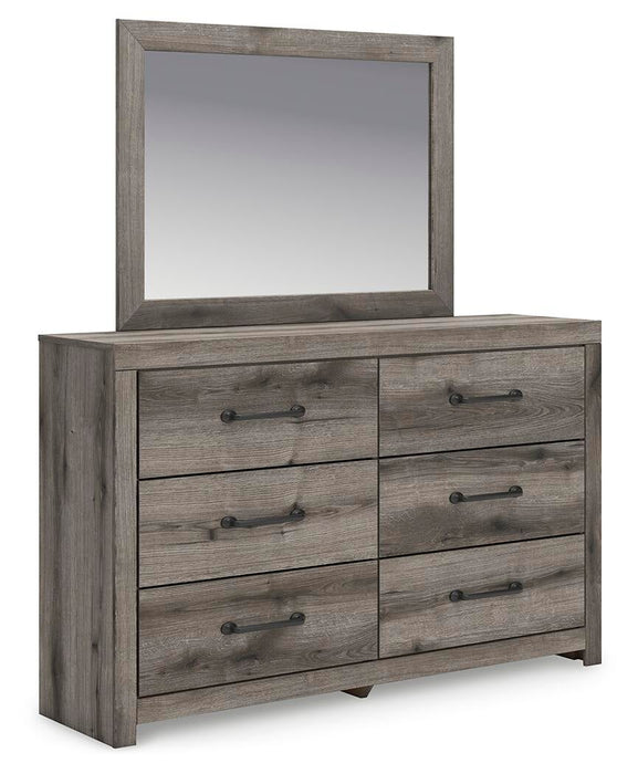 Urbanoore King Panel Bed, Dresser and Mirror
