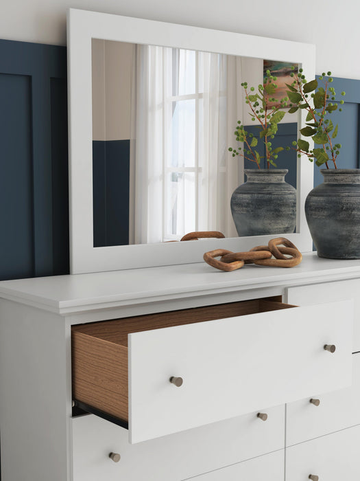 Bostwick Shoals Full Panel Bed, Dresser and Mirror