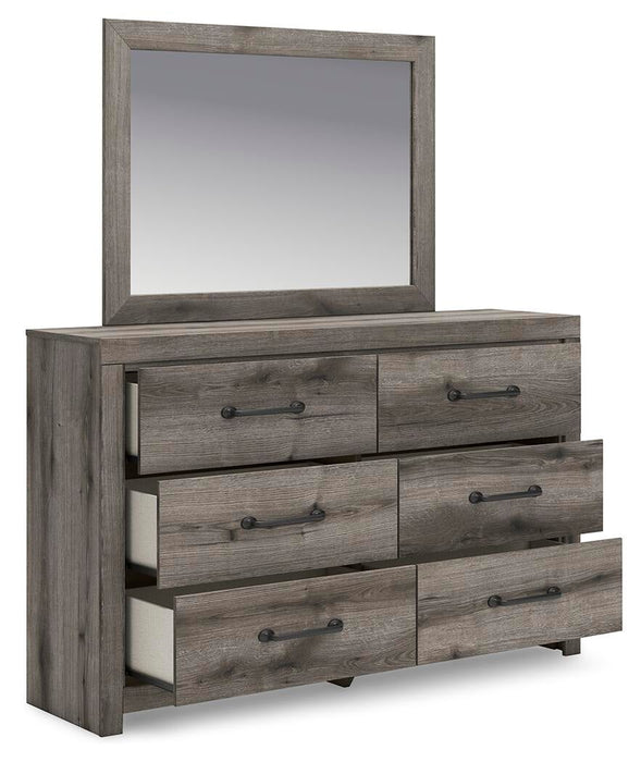 Urbanoore Full Panel Bed, Dresser, Mirror and Nightstand