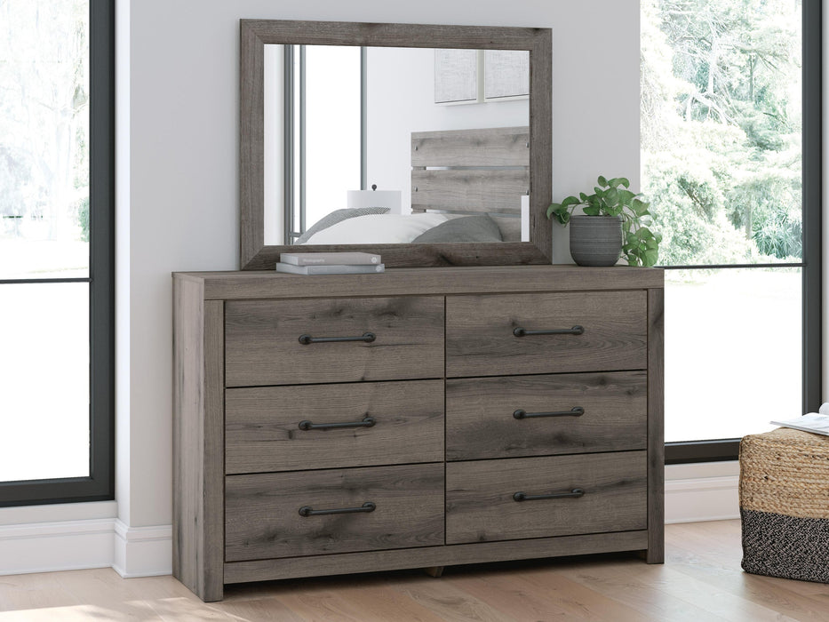 Urbanoore Queen Panel Bed, Dresser, Mirror and Nightstand