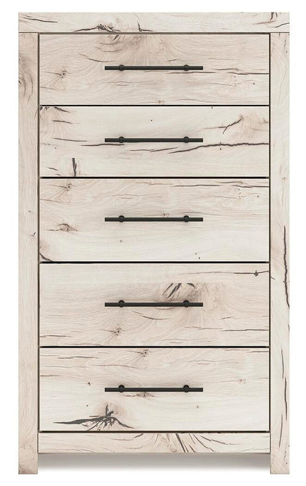 Lawroy Twin Panel Bed, Dresser, Mirror, Chest and Nightstand