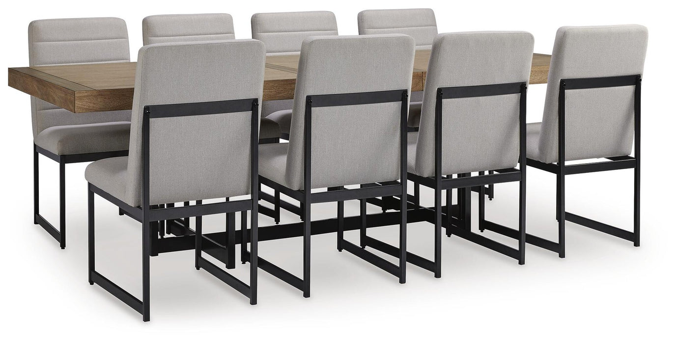 Tomtyn Dining Table and 8 Chairs