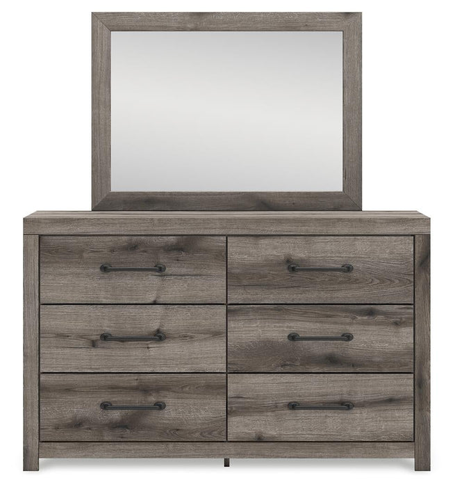 Urbanoore Twin Panel Bed, Dresser, Mirror and Nightstand