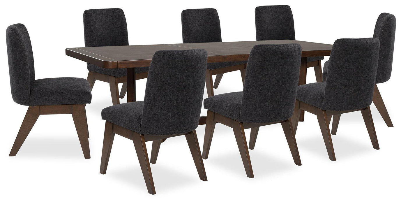 Kendamor Dining Table and 8 Chairs