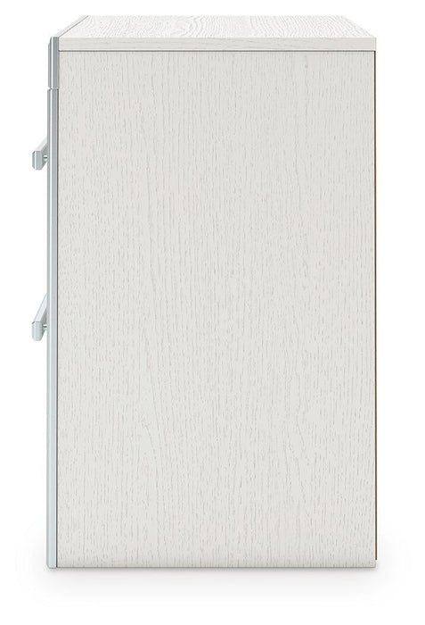 Birmonton Queen Upholstered Bed, Dresser, Mirror and Nightstand